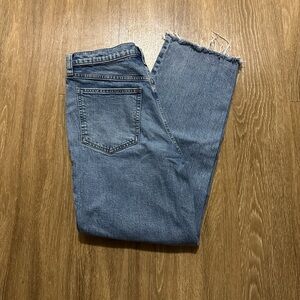 Universal Thread High Rise Straight Ankle Jeans